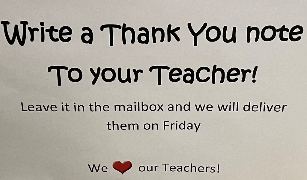 Teacher Thank you