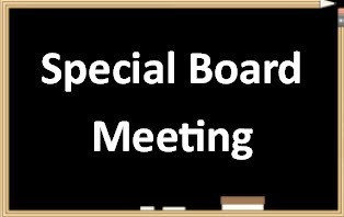 Special board meeting